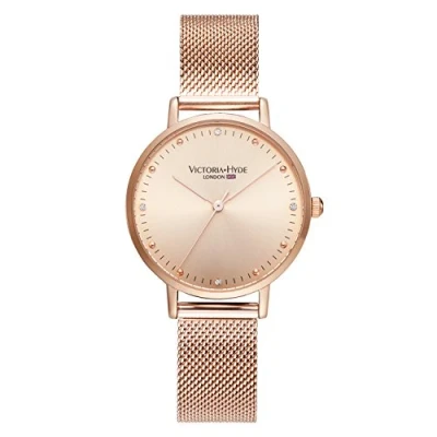 Imagen de VICTORIA HYDE Moda Mujeres Reloj de Pulsera Cuarzo Banda Malla Acero Inoxidable