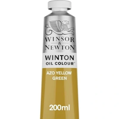 Imagen de Winsor &amp; Newton Winton Tubo de Pintura al Óleo, 200 ML, Verde (Verde amarillo azo)