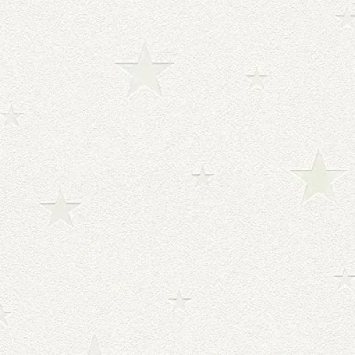 Imagen de A.S. Création Vliestapete Papel pintado de habitación infantil con estrellas en marrón y gris pared para 10,05 m x 0,53