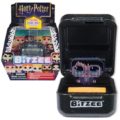 Imagen de Wizarding World Bitzee Harry Potter Juguete Interactivo con 20 Personajes virtuales de Que responden al Movimiento, coleccionables diseño mágico para niños a Partir 5 años