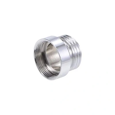 Imagen de Adaptador de grifo G1/2 rosca macho a M22 conector hembra cobre roscado para manguera jardín