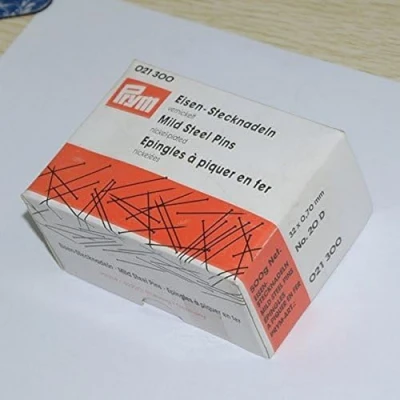 Imagen de Prym Alfileres, 0,75 x 32 mm, color plateado, Hierro, 0,75mm