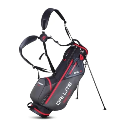 Imagen de BIG MAX Dri Lite Seven G Bolsa de pie, color negro y rojo