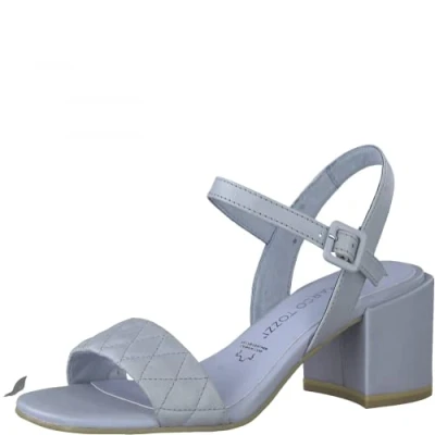 Imagen de MARCO TOZZI señoras 2 28331 28 Sandalia de tacón, taln Mujer, Azul Lt, 39 EU