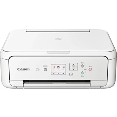Imagen de Canon Pixma TS5151 Impresora Multifunción 3 en 1, Sistema de Inyección Tinta, Impresión, Escaneo y Copia, WiFi, Impresión a Doble Cara Automática, Alimentación Papel Frontal Posterior, Blanco