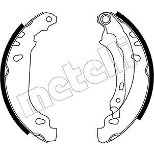 Imagen de Kit de zapatas METELLI 53 0328