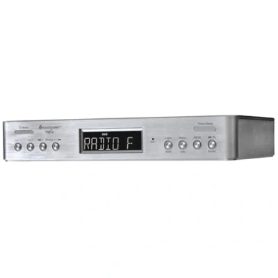 Imagen de Soundmaster UR2045SI Radio de Cocina con Dab Plus, FM RDS, Recepción Bluetooth, Luz LED, 20 Emisoras Presintonizadas, Ecualizador, Temporizador Cocción, SDA