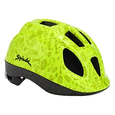 Imagen de Spiuk Kids Led Casco, Juventud Unisex, Jaune, XS/S (46/53 cm) EU