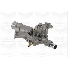 Imagen de GRAF PA1265 Bomba de agua con junta mecánico Chapa acero para accionamiento correa poli V OPEL: Corsa D Hatchback, Astra H Hatchback