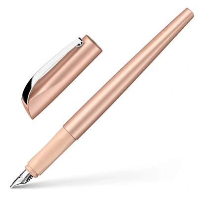 Imagen de Schneider pluma estilográfica de caligrafía y escritura (grosor la 1,8 mm) albaricoque