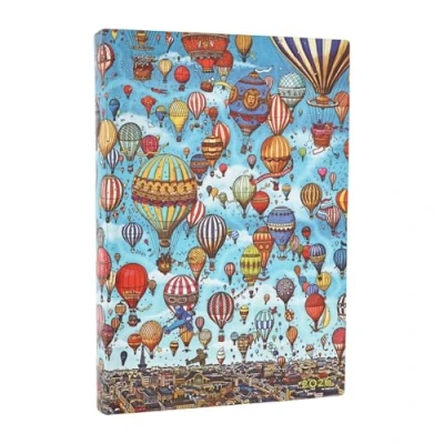 Imagen de Agenda Flexi De 12 Meses Paperblanks Festival Globos Midi Día Págin
