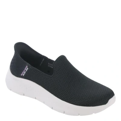 Imagen de Skechers Zapatillas sin Cordones para Mujer Go Walk Flex Relish, Negro y Blanco, 5.5 UK Wide