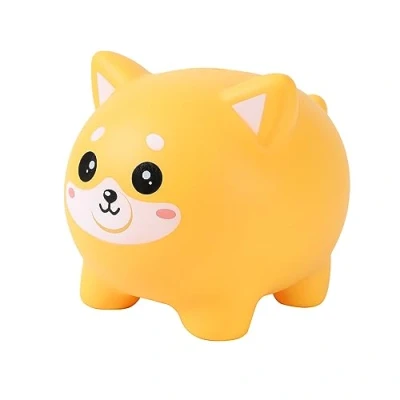Imagen de I TOTAL® Hucha Divertida Decorativa/Monedero de plástico Resistente (Shiba)