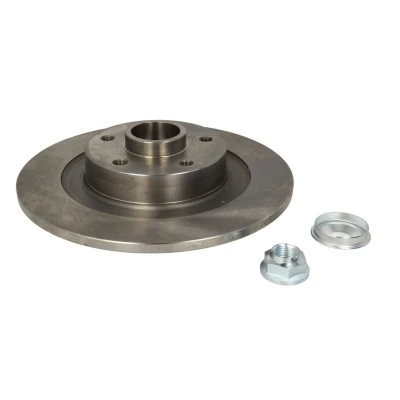 Imagen de ABE C4R043ABE Disco de freno Eje trasero 300 11 5 macizo con tuerca, anillo sensor ABS, caperuza, juego cojinetes rueda RENAULT: LAGUNA 3
