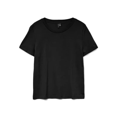 Imagen de VERO MODA Vmpaula Ga Noos Camiseta S, Negro, XL para Mujer