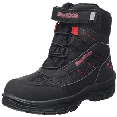 Imagen de KangaROOS K Leno Denali RTX, Botas, Jet Black Fiery Red, 36 EU