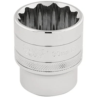 Imagen de Draper H MM/B Hi Torq 12 Punto Socket, azul, para muesca cuadrada de 1/2, 30 mm)