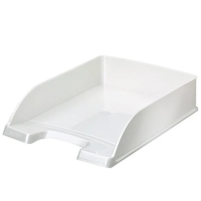 Imagen de Leitz Bandeja Portadocumentos A4, Blanco Perla, Gama WOW, 52263001