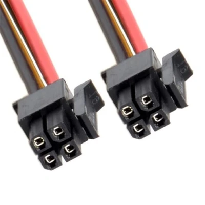 Imagen de ATX Molex Cable Adaptador de alimentación (Conector Macho 3 mm, 4 Pines a Abierto, 15 cm, 20 AWG, UL1007)