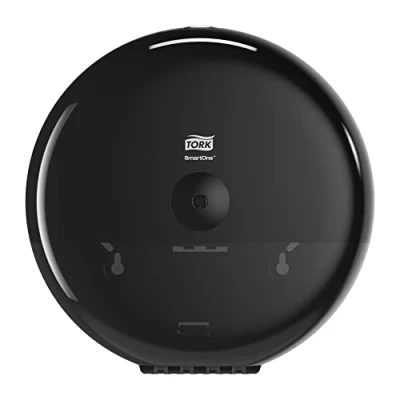 Imagen de Tork Dispensador SmartOnepara papel higiénico negro T8, alta capacidad, línea de elevación, 680008