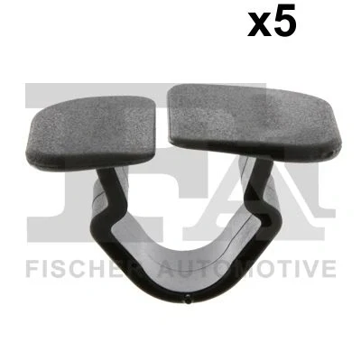 Imagen de FA1 11 10016.5 Clip, listón negro VOLKSWAGEN: Transporter 5, GOLF 4, 6, AUDI: A3 Sportback, A4 B6 Berlina, A6 C5 Avant, SKODA: Octavia 2 Combi