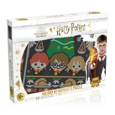 Imagen de Winning Moves, Puzzle de 1000 Piezas Harry Potter Hogwarts, Puzzles para Niños y Adultos