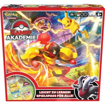 Imagen de Pokémon Juego de Cartas coleccionables: Academia Batalla (Pikachu ex, Crimanzo ex &amp; Darkrai ex)