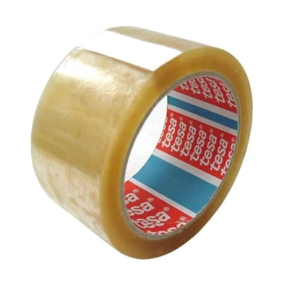 Imagen de TESA 57227 00000 00 Cinta de embalaje polipropileno, adhesivo caucho natural serie 4089 66m x 50mm Transparente c/etiq