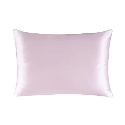 Imagen de townssilk Funda de almohada 100 % seda 19 mommes, 1 unidad, 50 x 70 cm, rosa fucsia