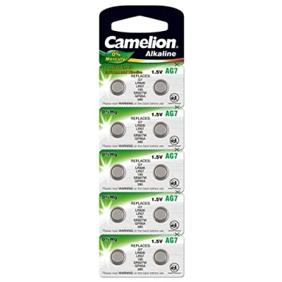 Imagen de Camelion Pack de 10 Pilas Alkaline AG7
