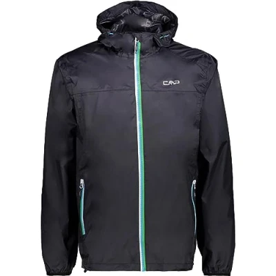 Imagen de CMP Chaqueta Hombre Rain Fix Capucha, Antracita, 3XL