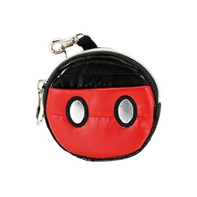 Imagen de Disney Mickey Mouse Air Monedero Cookie Padding, Negro, 9 x cm