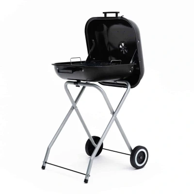 Imagen de Barbacoa plegable 50x47x79 cm KEKAI Flathead negra