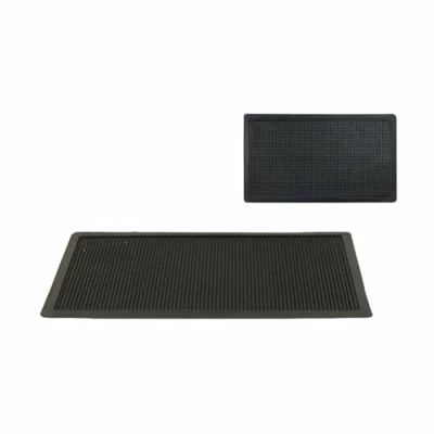 Imagen de Hidalgo Felpudo Goma Industrial Negro 70 x 40 cm