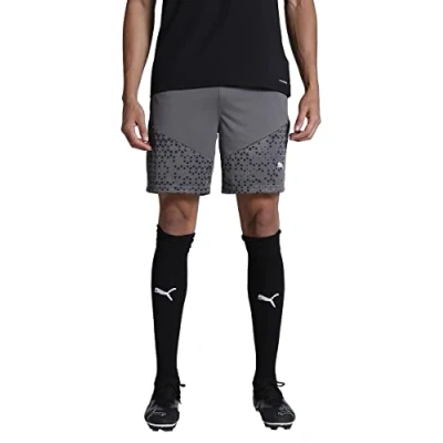 Imagen de PUMA Teamcup Training Shorts Pantalones Cortos de Punto, Hombre, Gris Medio Plano, XXL