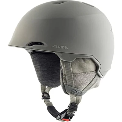 Imagen de ALPINA Grand LAVALAN Casco de esquí, Unisex Adultos, Moon Grey Matt, 57 61 cm