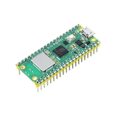 Imagen de Waveshare Pre Soldered Raspberry Pi Pico W RP2040 Microcontroller Board Mini Kit Based on Dual Core Processor,Built in WiFi,Support C/C++/Python