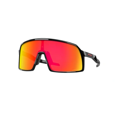 Imagen de Oakley Unisex OO9462 SUTRO S 946209 Occhiali da sole O_MATTER Negro Rojo Máscara Normal Prizm