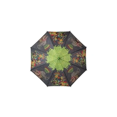 Imagen de CyP Brands Tortugas Ninja Paraguas, Paraguas cadete, 54 cm, Autómatico, Multicolor, Producto Oficial