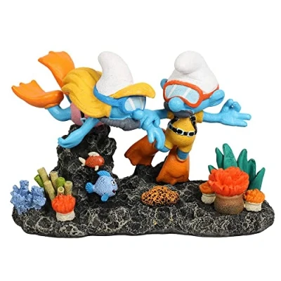Imagen de Smurfs AquaDella Los Pitufos Buzo Submarino 14,8x7,3x9,6cm Multicolor
