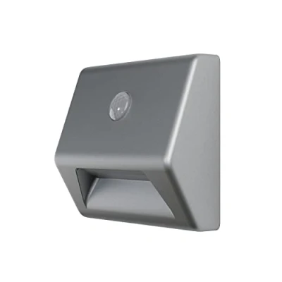 Imagen de LEDVANCE LED Batteriebetriebene Leuchte, Leuchte für Innenanwendungen, Bewegungssensor, Tag Nacht Sensor, Kaltweiß, 28,0 mm x 84,0 73,0 mm, NIGHTLUX Stair