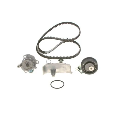 Imagen de BOSCH 1 987 946 499 Bomba de Agua + Kit Distribucion con amortiguador tensado, rodillo tensor 150 VOLKSWAGEN: Golf 4, 4 Variant, Sharan I