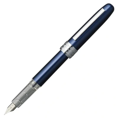 Imagen de Platinum Pluma estilográfica Punta fina, color azul 1
