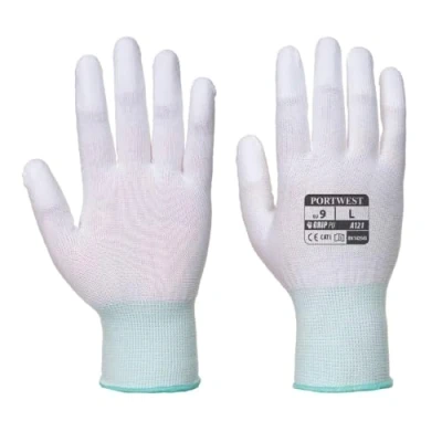 Imagen de Portwest Guantes Con Puntas De Pu, Tamaño: S, Color: Blanco, A121WHRS