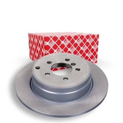 Imagen de FEBI BILSTEIN 43961 Disco de freno Eje trasero 354 12 5 120 macizo revestido LAND ROVER: Range Rover 3