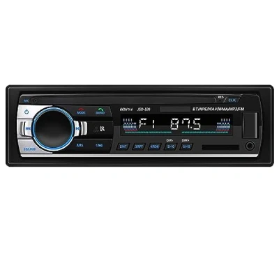 Imagen de Estéreo para Auto con Bluetooth, Radio automóvil, 4 x 60 vatios FM de Audio Reproductor MP3, Manos Libres USB/SD/AUX Control Remoto inalámbrico