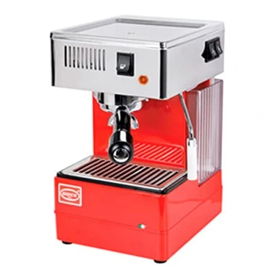 Imagen de Quick Mill MOD.0820 Independiente Máquina espresso 1,8 L Manual Cafetera (Independiente, espresso, L, De café molido, 1080 W, Rojo, Plata)