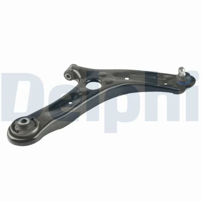 Imagen de DELPHI TC3946 Barra oscilante, suspensión de ruedas con rótula suspensión/carga derecha, debajo, delante Brazo oscilante transversal Chapa acero