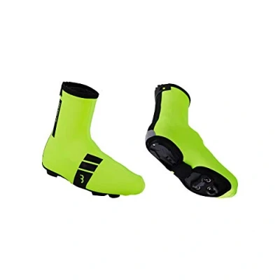 Imagen de BBB Cycling Cubrezapatillas térmico de ciclismo para protección contra el frío. Especial bicicletas carretera y MTB. Color Amarillo. Talla 39/40 Modelo HeavyDuty OSS BWS 02B