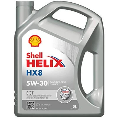 Imagen de Shell Helix HX8 ECT 5W 30 5L Aceite de motor 550048100 VOLKSWAGEN: Transporter 6, Touran I, Caddy 3, AUDI: A5 B8 Coupé, A1 Sportback, A3 Sportback